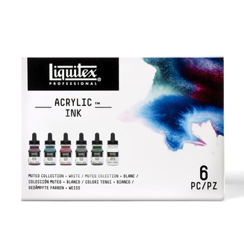 5pc Liquitex Acrylic Ink 30ml Muted Collection Series 3