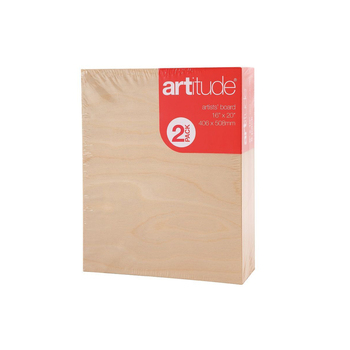 2pc Artitude Board Thick 16x20" Art/Painting Accessory