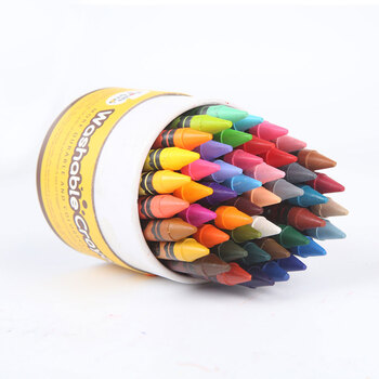 48pc Jar Melo Washable Crayons 48 Colors 2y+