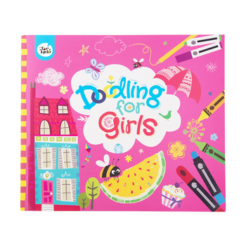 Jarmelo Doodling Book For Girls
