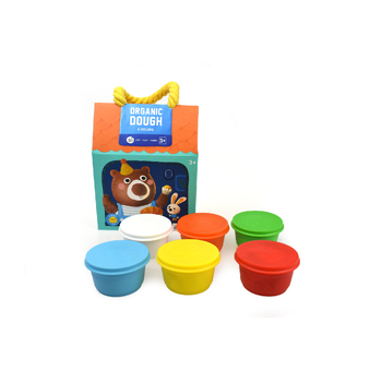 Jarmelo Organic Dough - 6 Colours Craft Kit