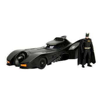 Batman (1989) Batmobile W/batman 1:24 Diecast Model Kit Toy