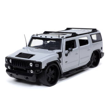 Just Trucks Hummer 2 2003 1:24 Scale Diecast Vehicle Car Figure Toy White