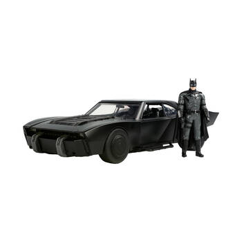  The Batmobile w/ Batman 1:18 Scale Hollywood Ride w/ Light