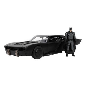 The Batman Batman W/ Batmobile 1:24 Scale Die-Cast Vehicle Toy