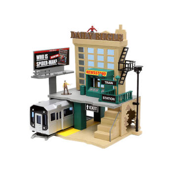  Spider-Man Comics New York City Deluxe Nano Scene w/ 2-Figures