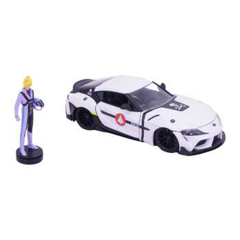 Robotech Roy Fokker W/ 2020 Toyota Supra 1:24 Scale Die-Cast Vehicle Toy