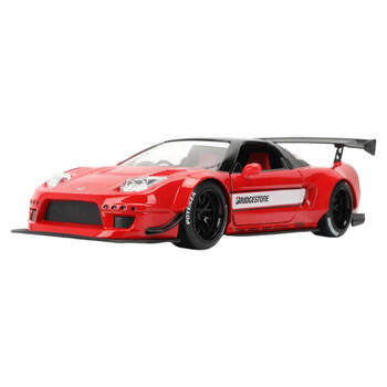 JDM Tuners 2002 Honda NSX Tupe-R Japan Spec 1:24 Diecast Vehicle Car Red