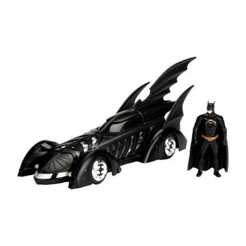 Batman Forever Batman W/ Batmobile 1:24 Scale Die-Cast Vehicle Toy
