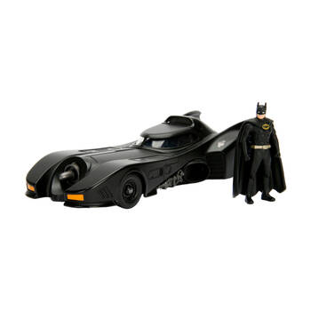 Batman (1989) Batmobile W/batman 1:24 Scale Model Toy
