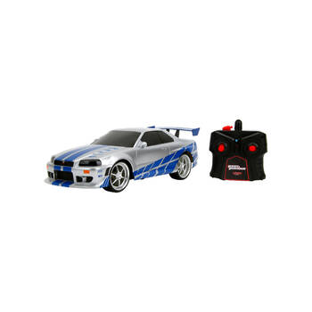 Jada Toys Fast & Furious 2002 Nissan Skyline GT-R  Remote Control Car