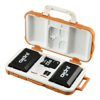 Jupio Hard Case for 2 Batteries & 14 Memory Cards Storage Organiser