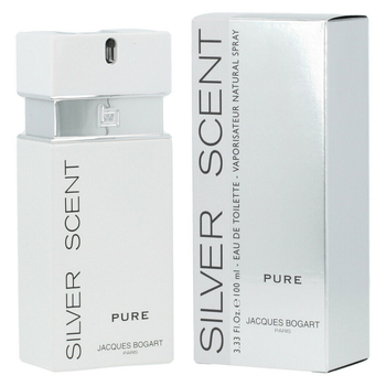 100ml Jacques Bogart Silver Scent Pure EDT - Mens