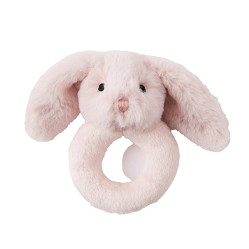 Jiggle & Giggle Pink Bunny Baby/Newborn Rattle 0+