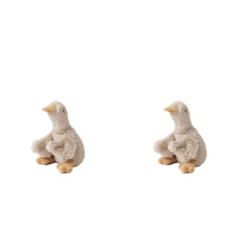 2PK Jiggle & Giggle Puddle Goose Rattle Baby/Infant Toy Grey 0m+