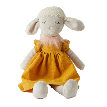 Jiggle & Giggle Polly Sheep Kids Toy Soft Plush 0+