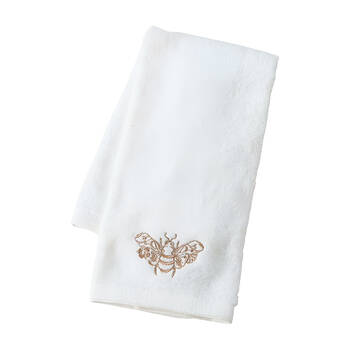 Pilbeam Living Beebee Hand Towel Absorbent Cloth 100% Cotton White 65cm