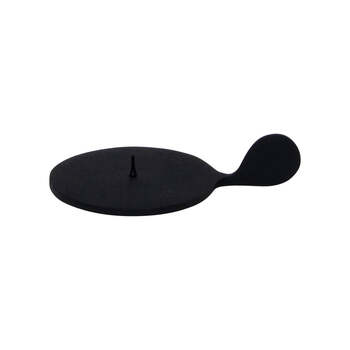 J.Elliot Ostra 19.5x13cm Pillar Candle Holder - Black