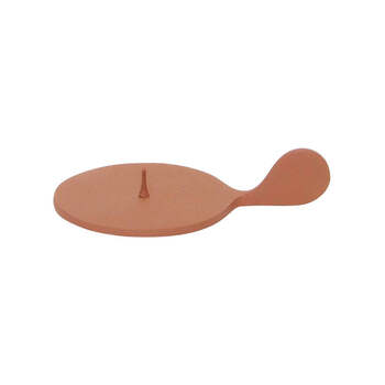 J.Elliot Ostra 16x10.5cm Pillar Candle Holder - Clay
