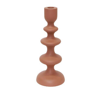J.Elliot Novo 10x25cm Home Decor Candle Holder - Clay
