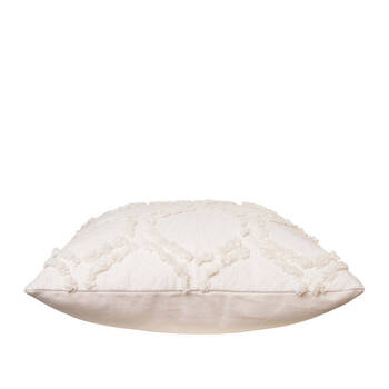 J.Elliot Mona 50x50cm Cotton Cushion/Pillow - Ivory