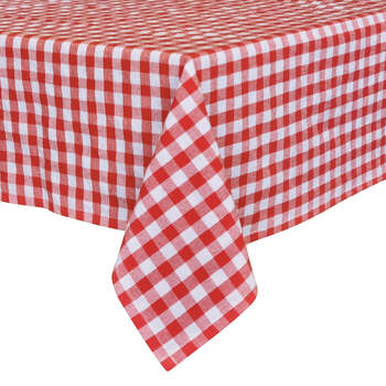 J.Elliot Home Ginny 150x270cm Tablecloth Rectangle - Dusty Red