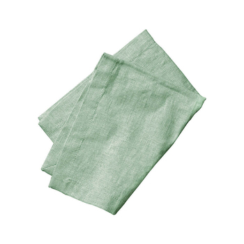 4pc J Elliot Home Linen Collection 50x50cm Square Napkin - Mint
