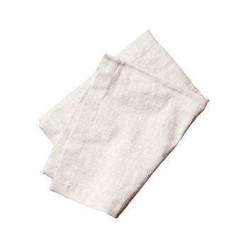 4pc J Elliot Home Linen Collection 50x50cm Square Napkin - White