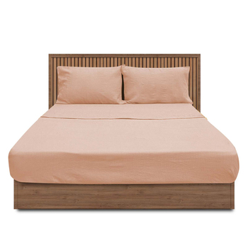 J Elliot Home Linen Collection Queen Bed Sheet Set w/Pillowcases - Blush