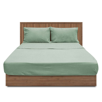 J Elliot Home Linen Collection King Bed Sheet Set w/Pillowcases - Mint