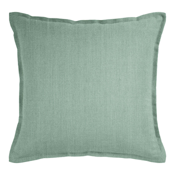 J Elliot Home Linen Collection 50x50cm Feather Filled Cushion Square Mint