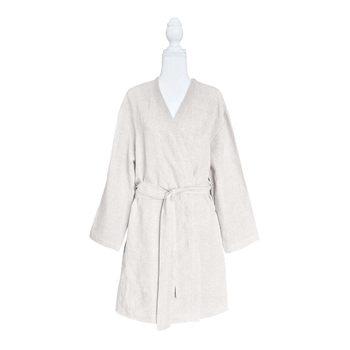 J Elliot Home Linen Collection Kimono/Bedroom Robe - White