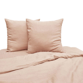 2pc J Elliot Home Linen Collection Euro 65x65cm Cushion Cover - Blush