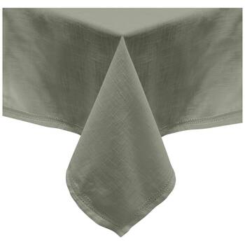 J.Elliot Home 100% Cotton Simon Tablecloth 150x270x0.2cm Green