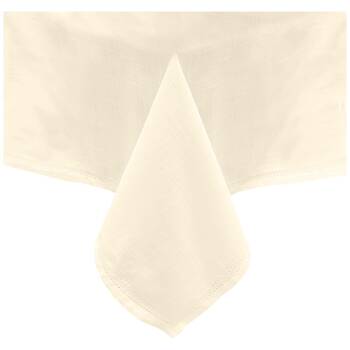 J.Elliot Home 100% Cotton Simon Tablecloth 150x250x0.2cm Cream