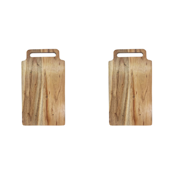 2PK J.Elliot Home Justin Serving Board Rectangle 35x20cm Natural