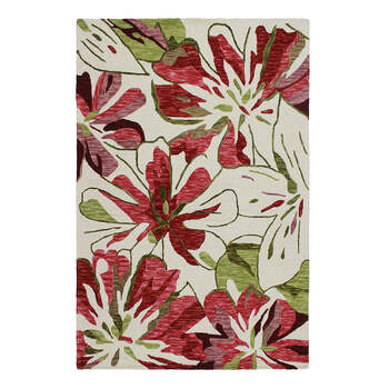 J.Elliot Home Agnes Rug 180x260cm Burgundy Multicolour