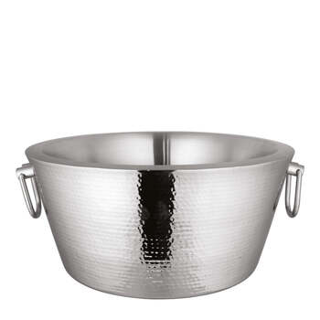 J.Elliot Home Callum Champagne Tub 41x37.5x17.5cm Hammered Silver