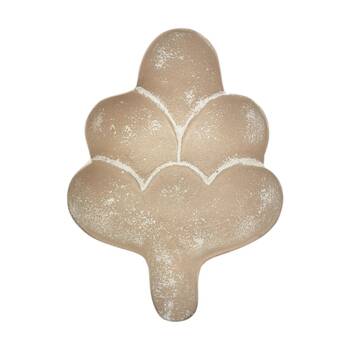 J.Elliot Home Mara Nut Aluminium Serving Dish 18x13x3cm Whitewash