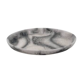 J.Elliot Home Orion Oval Serving Tray 31.2x24x3.4cm Grey Stone Matt