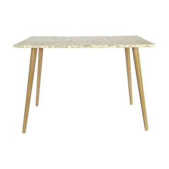J.Elliot Home Elodie Pearl Console Table Furniture 93x40x73cm Natural