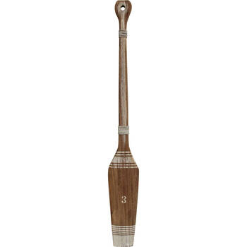 LVD Oar Large Rustic Home/Office Decor 90cm - White