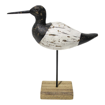 LVD Timber/Metal 25cm Sea Bird Home Decorative Figurine Medium