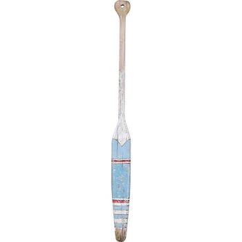 Lavida Oar Rustic Medium Home/Office Decor 99x8cm - Blue/White