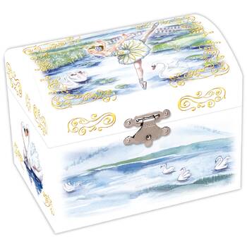 Kaper Kidz Azurea Ballerina Dome Music Box Kids Toy 3y+