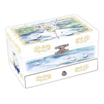 Kaper Kidz Azurea Ballerina Heirloom Music Box Kids Toy 3y+