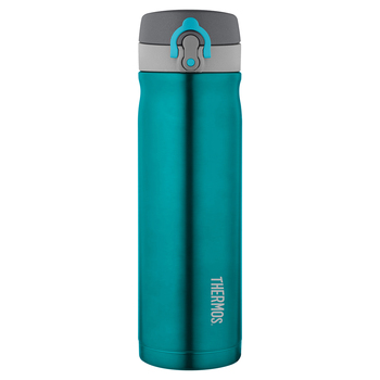 Thermos Vacuum Insulated Water Drink Bottle Teal 470ml