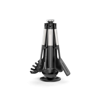 5pc Joseph Joseph Elevate Silicone/Steel Carousel Cooking Utensil Set