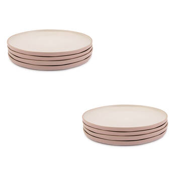 2x 4pc Jamie Oliver Stoneware Big Love Perfect Serving Plates Set 27cm