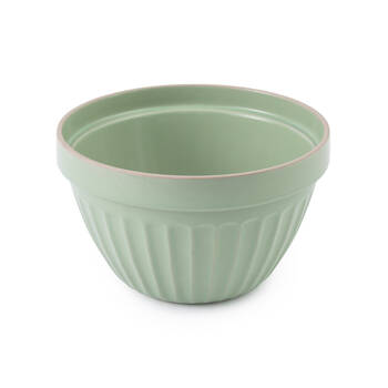 Jamie Oliver Big Love Proper Pudding and Mixing Bowl 1.5L Speckled Glaze Green 